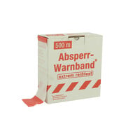 thumb-Signalisatielint - onscheurbaar - SUPERSTRONG 500m - rood/wit-1