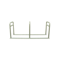 thumb-Range à vélos avec 3 arceaux 2000 x 600 x 800 mm + tube tranversal-2