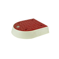 thumb-Îlot de circulation modulaire élément central rouge-4