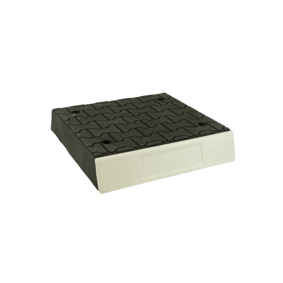 Îlot de circulation modulaire élément central noir-2