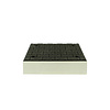 Îlot de circulation modulaire élément central noir