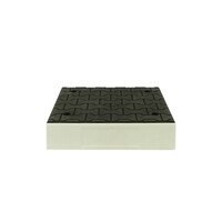 thumb-Îlot de circulation modulaire élément central noir-1