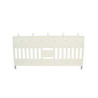 thumb-Werfhek Euro Barrier - wit-rood - 1100 x 2100 mm-3