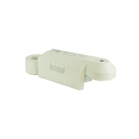 thumb-Separateur de route VB chain - 165 x 600 mm avec reflecteur - blanc-1
