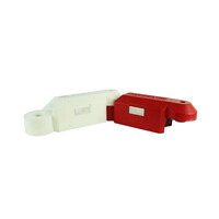thumb-Separateur de route VB chain - 165 x 600 mm avec reflecteur - rouge-3