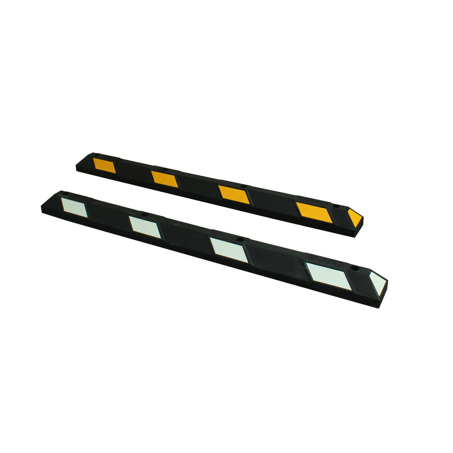 Park aid butoir de parking 180 cm - blanc/noir-3