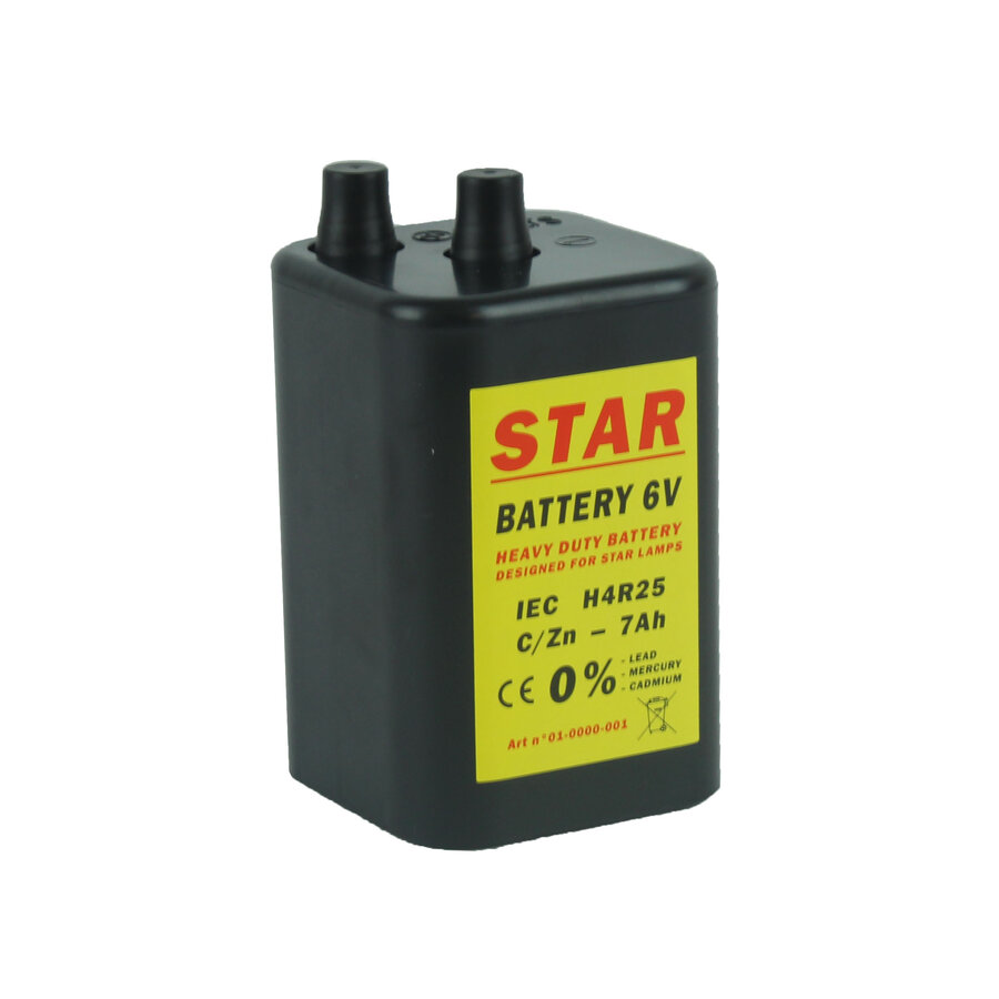 Pile  4R25-6V-7Ah pour lampe de chantier-1
