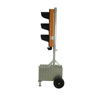 thumb-Feu tricolore portable pour chantier MPB 1400-4