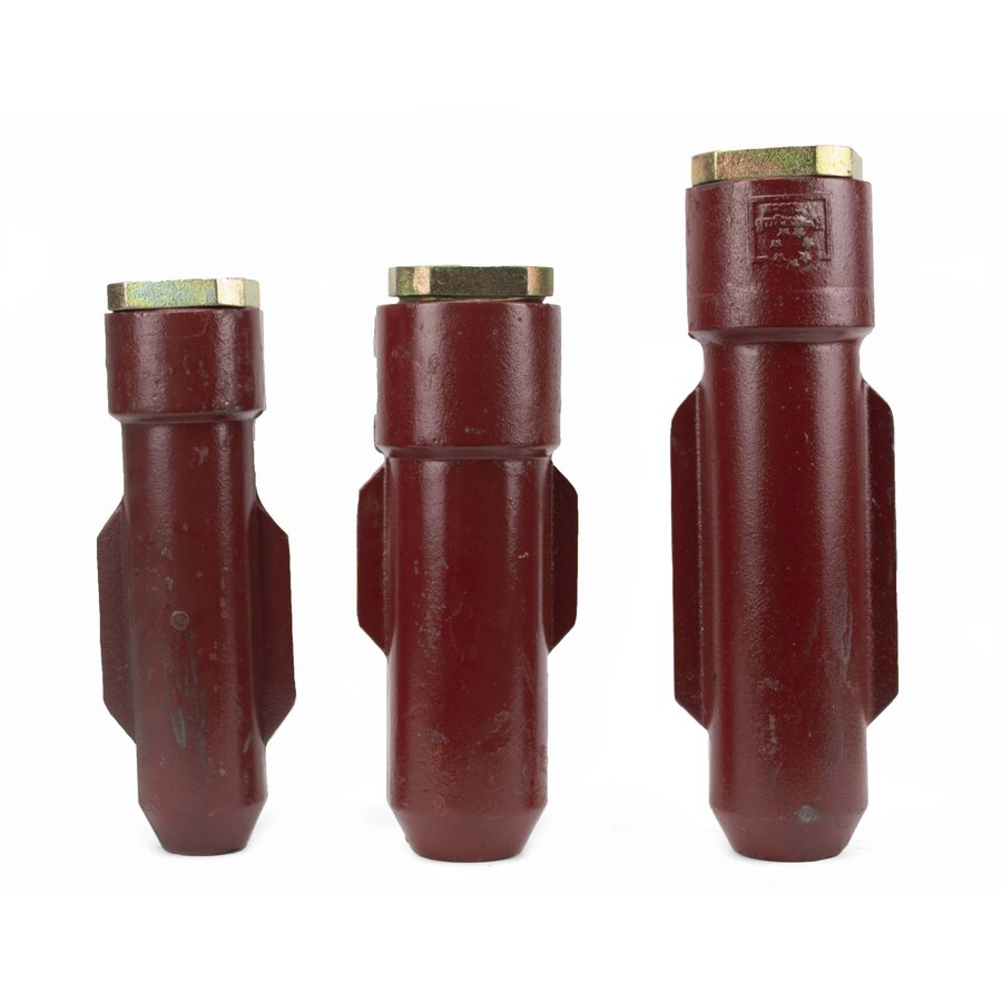 Anchon de sol Ø 89 mm x 500 mm - fonte - complète-3