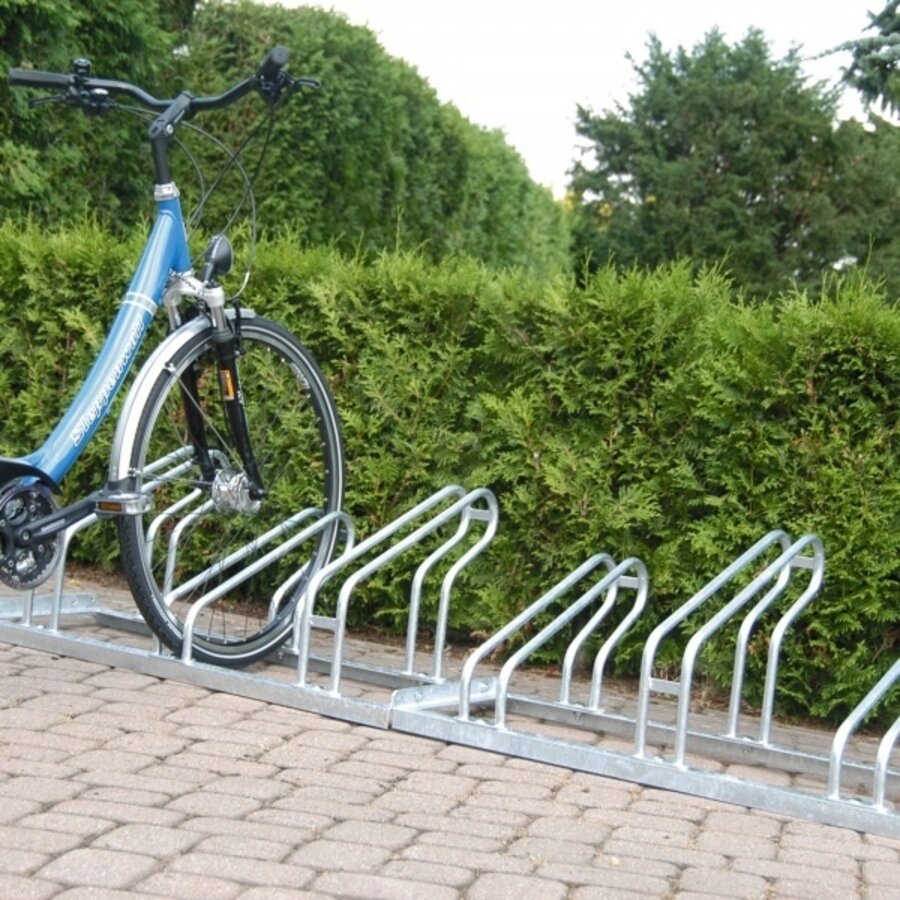 Support à vélos City avec supports classique simple face pour 3 vélos-4