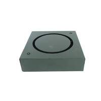 thumb-Uitneembare halve bol in gietijzer - RAL 6009-4