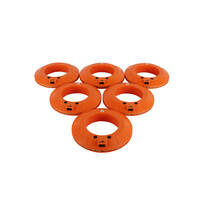 thumb-Set de 6 LED cone lights 360° synchronisable bleu-7