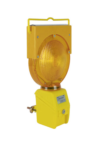 Lampe de chantier SOLSTAR - jaune (incl. BEBAT) 