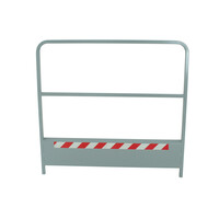 thumb-Main courante pour passerelle "Economy" avec plaque latérale-1