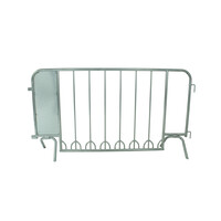 thumb-Barrière de police "vélo" connectable 2000 x 1100 mm - galvanisé-2