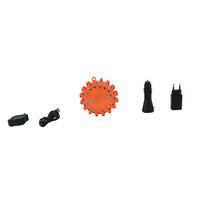 thumb-Oranje waarschuwingslamp - magnetisch en oplaadbaar-2