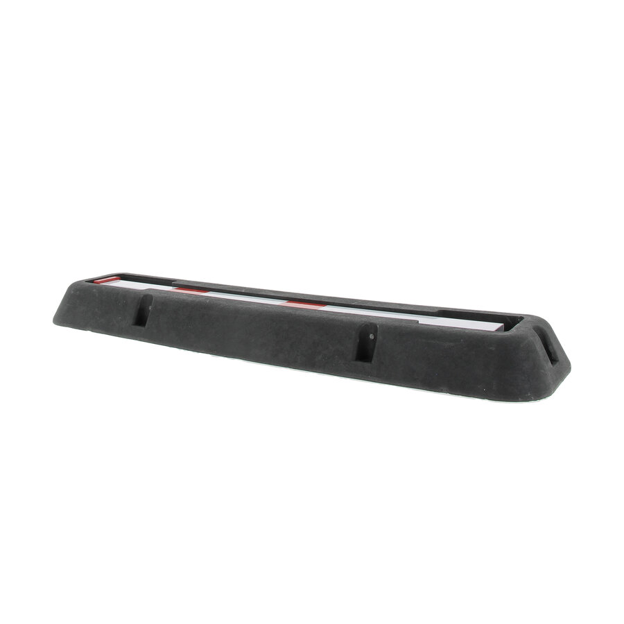 Poteau rabattable avec structure protégée - rouge-blanc avec serrure pompier-6