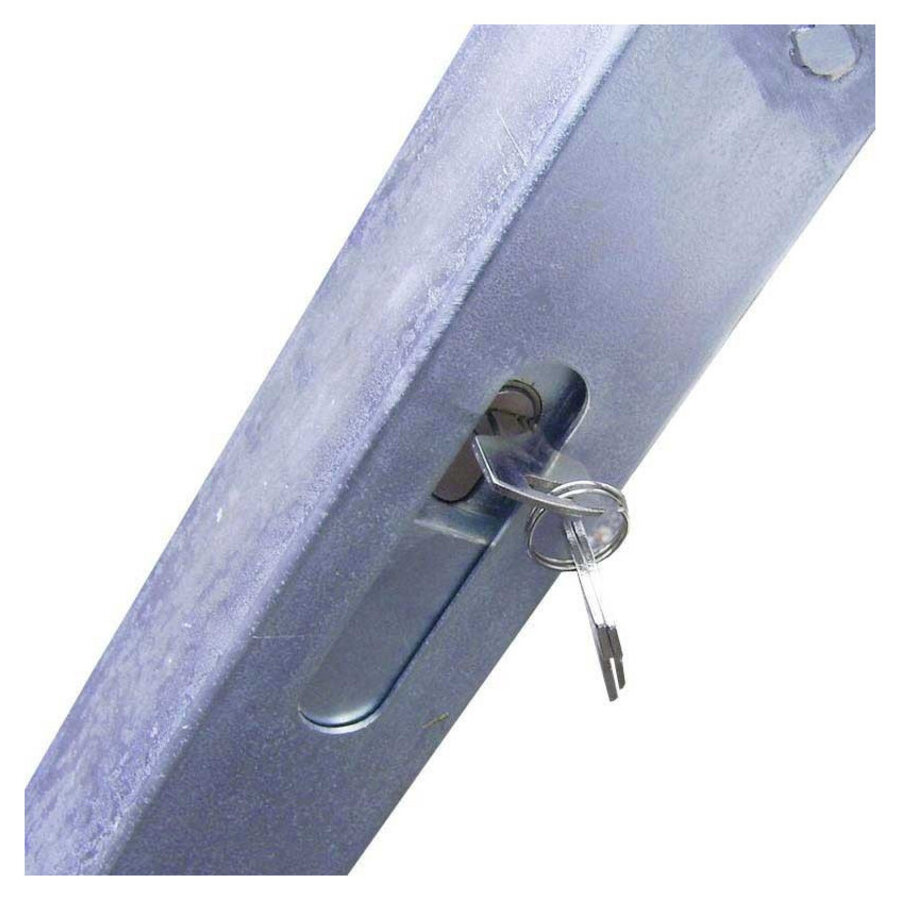 Arceau de parking économique Ø 50 mm avec serrure cylindrique-3