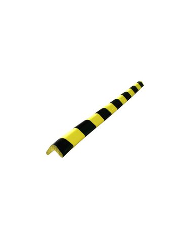 Mousse de protection pour coins - 750 x 30 x 30 x 4 mm - jaune/noir 