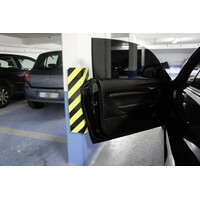 thumb-Rubberen stootrand voor hoekbescherming in garages. parkings - 750 x 30 x 30 x 4 mm - geel/zwart-3