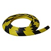 Mousse de protection pour coins - 5000 x 30 x 30 x 8 mm - jaune/noir