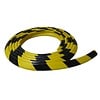 Mousse de protection pour coins - 5000 x 30 x 30 x 8 mm - jaune/noir