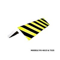 thumb-Mousse de protection pour coins - 400 x 75 x 75 x 15 mm - jaune/noir-1