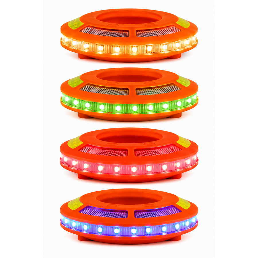 LED cone light 360°  Multikleur oplaadbaar + synchroniseerbaar-3