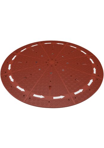 Rubberen rond punt Ø 300 cm 