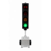 thumb-Tijdelijk verkeerslicht Berghaus MPB 1400 met aftelklok-1