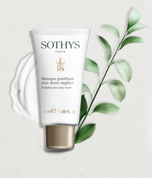 Sothys Masker voor de vette huid met 2 kleisoorten Masque Purifiant aux deux Argile