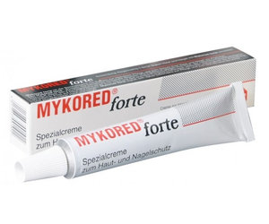 Mykored Forte Crème tegen nagel-en voetschimmel -