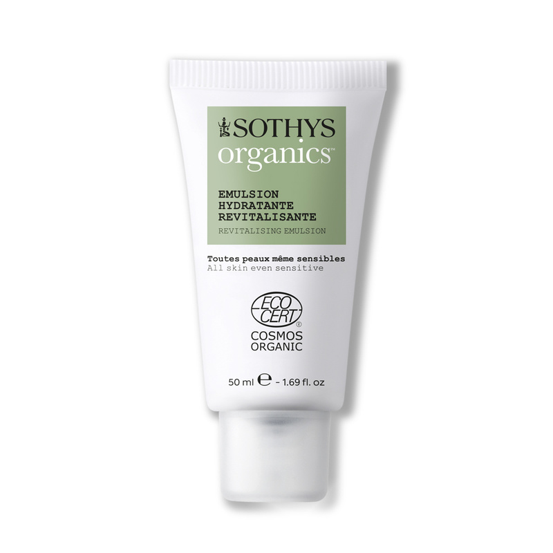 Sothys Revitaliserende hydraterende emulsie Organics emulsion hydratante revitalisante