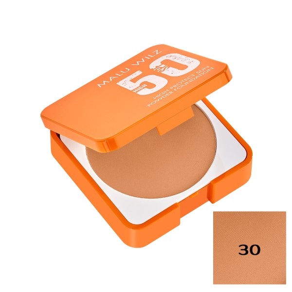 Malu Wilz Sun powder SPF50 High Protect kleur 30
