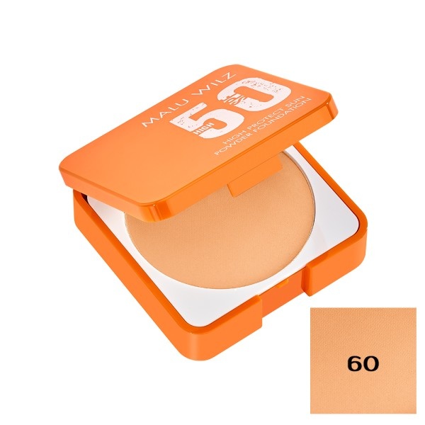 Malu Wilz Sun powder SPF50 High Protect kleur 60