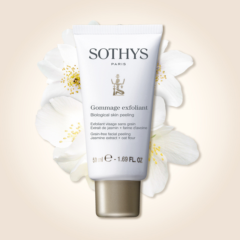 Sothys Zachte peeling Gommage Exfoliant scrub zonder korrels