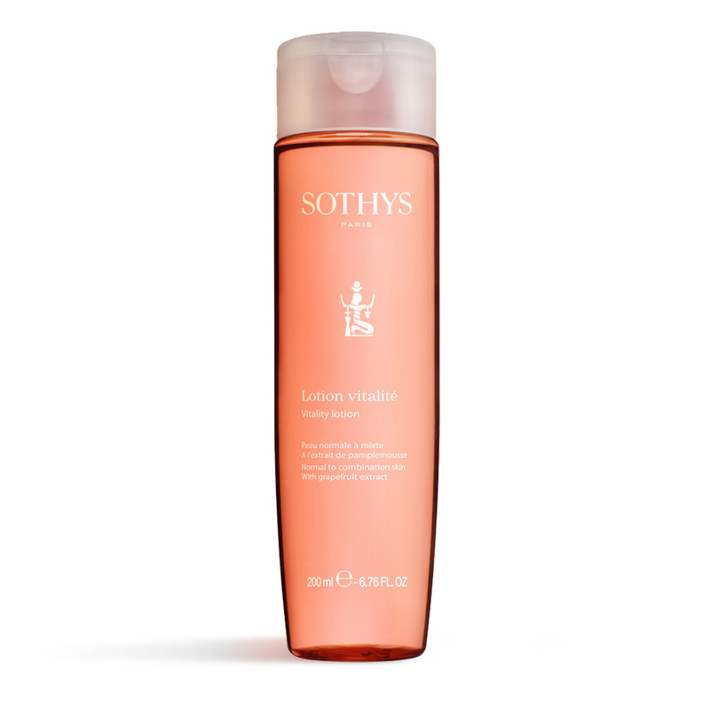 Sothys Reinigings Lotion voor de normale tot gemengde huid Vitalité lotion Grapefruit geur