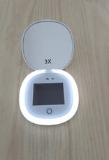 Zonnebrand tester intelligent sunscreen UV detection make-up mirror