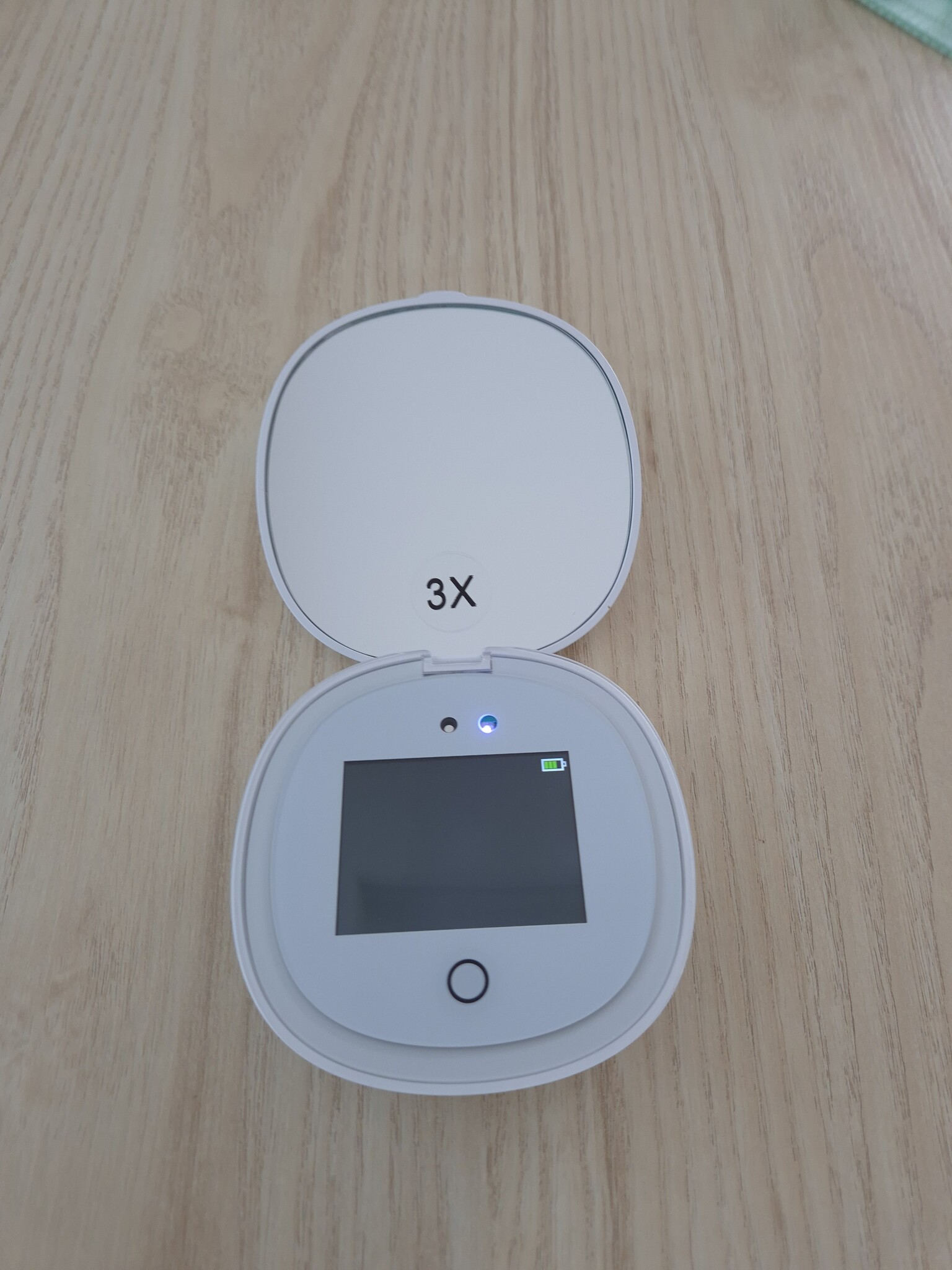Zonnebrand tester intelligent sunscreen UV detection make-up mirror