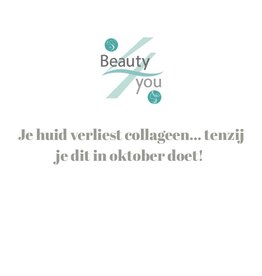 Je huid verliest collageen… tenzij je dit in oktober doet!