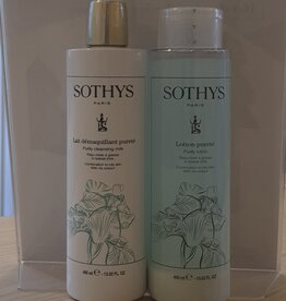 Sothys Duo Reinigingsmilk en lotion Sothys Lait démaquillant Pureté / reinigingsmelk voor de gemengde tot vette huid