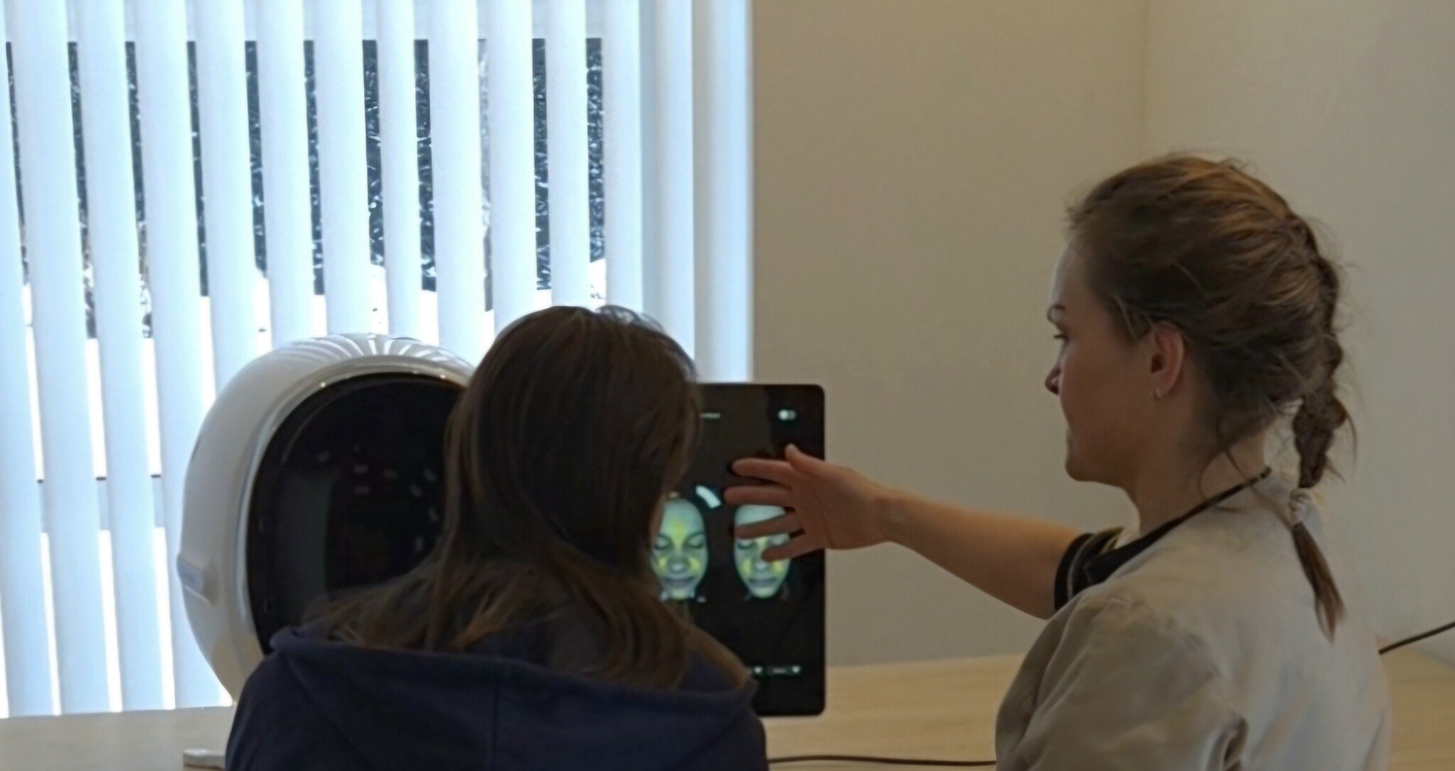 Huidanalyse met SmartSkin apparaat