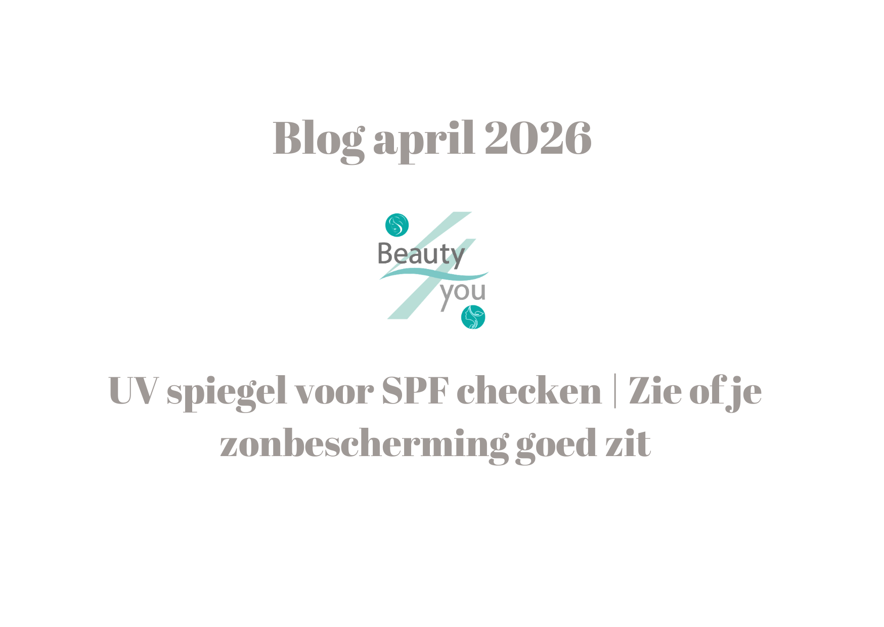UV spiegel voor SPF checken | Zie of je zonbescherming goed zit