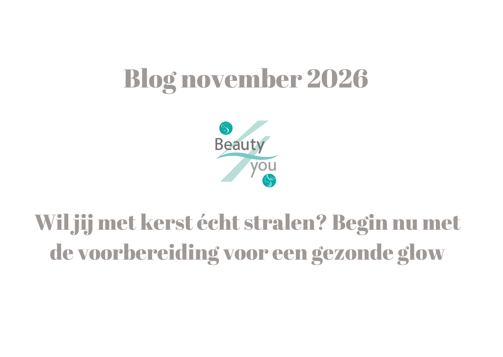 Wil jij met kerst écht stralen? Begin nu met de voorbereiding voor een gezonde glow