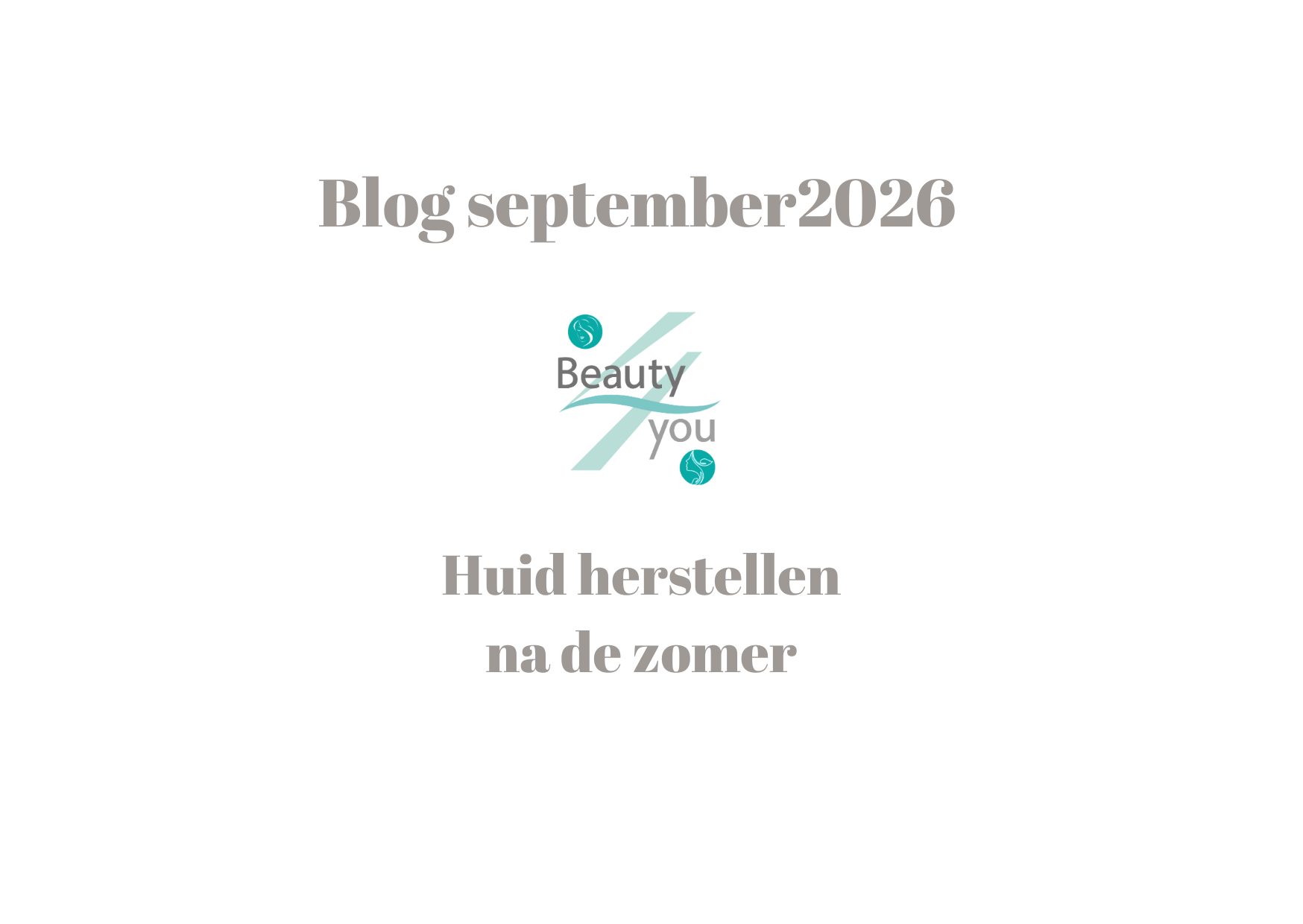 Huid herstellen na de zomer | Beauty4You Hamont-Achel
