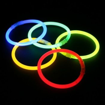 100x Green Glow Sticks Light Bracelets Disco Party Bulk stick glowsticks  concert  eBay