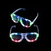 GlowFactory LED Shutter Glasses Multi Colour / Light Up Shutter Glasses