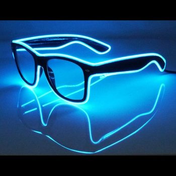 GlowFactory Light Up EL-Wire-Leuchtbrille