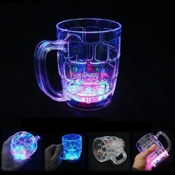GlowFactory LED Beer Cups 500ml (Bulk)