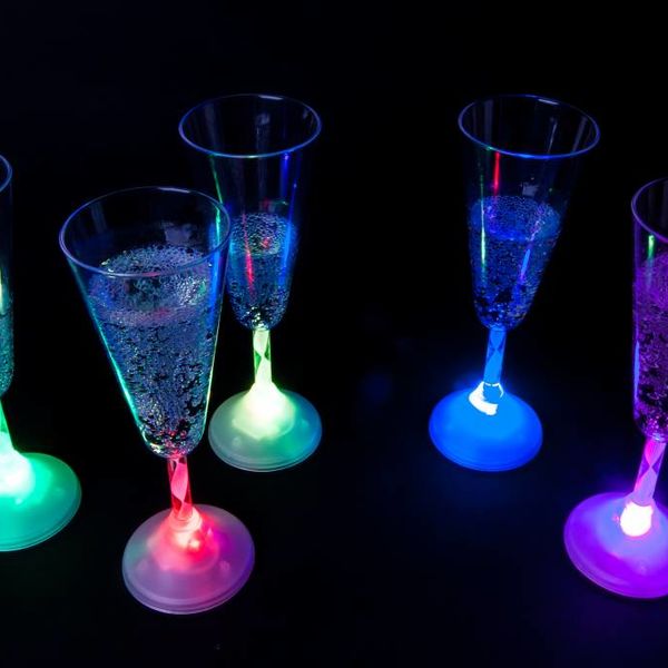 GlowFactory Champagneglazen met licht